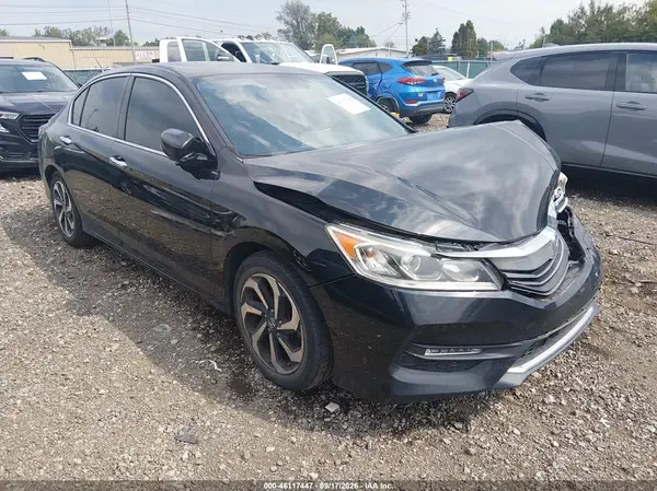 1HGCR2F82HA190516 — 2017 Honda Accord, Передняя часть (Front End), фото до ремонта