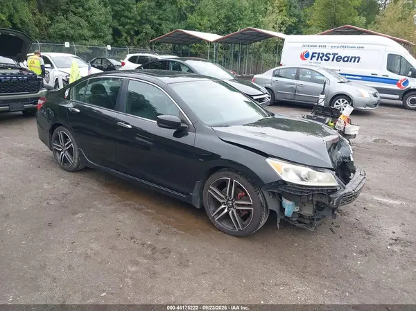 1HGCR2F15HA229442 — 2017 Honda Accord, Передняя часть (Front End), фото до ремонта