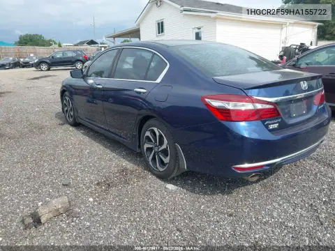 2017 Honda Accord Sport VIN 1HGCR2F59HA155722 фото 4