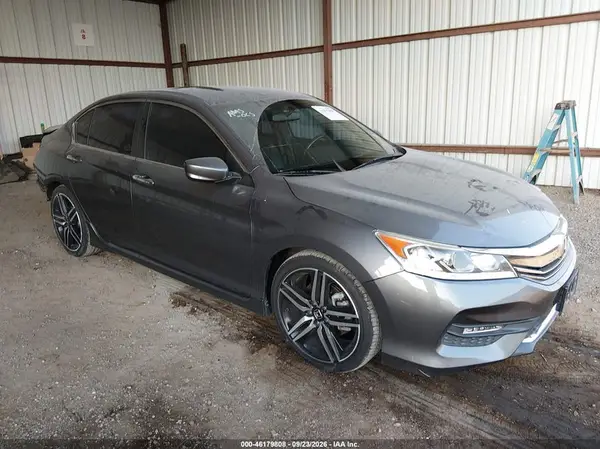 1HGCR2F57HA185480 — 2017 Honda Accord, Задняя часть (Rear), фото до ремонта