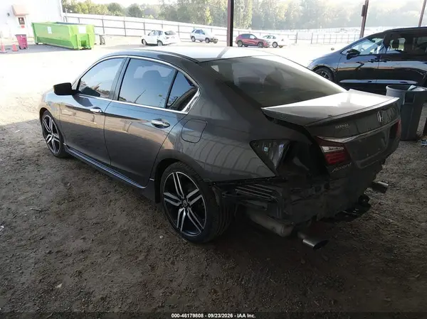 1HGCR2F57HA185480 — 2017 Honda Accord, фото 3 с аукциона IAAI, Задняя часть