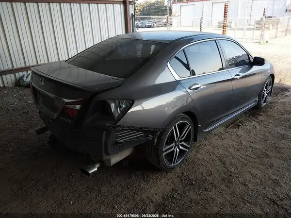 1HGCR2F57HA185480 — 2017 Honda Accord, фото 4 с аукциона IAAI, Задняя часть