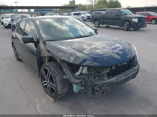 1HGCR3F91HA020601 — 2017 Honda Accord, Передняя часть (Front End), фото до ремонта