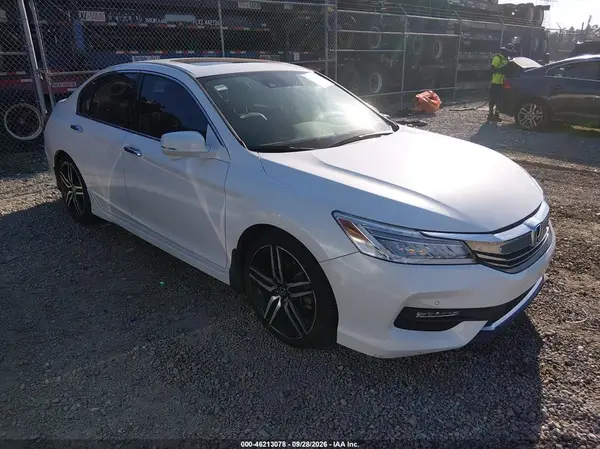 1HGCR3F93HA023550 — 2017 Honda Accord, Передняя часть (Front End), фото до ремонта