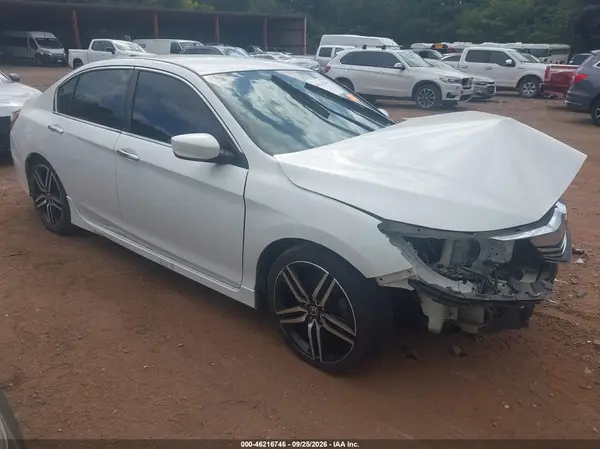 1HGCR2F50HA305748 — 2017 Honda Accord, Передняя часть (Front End), фото до ремонта
