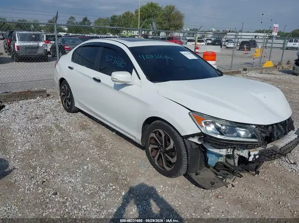 1HGCR2F82HA057027 — 2017 Honda Accord, Передняя часть (Front End), фото до ремонта