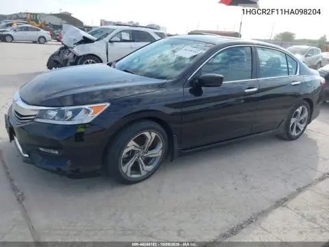 2017 Honda Accord Sport Se VIN 1HGCR2F11HA098204 фото 3