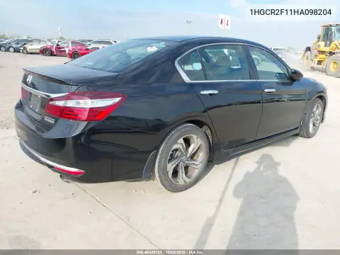2017 Honda Accord Sport Se VIN 1HGCR2F11HA098204 фото 5