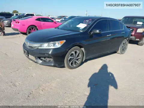2017 Honda Accord Ex-L V6 VIN 1HGCR3F85HA007907 фото 2