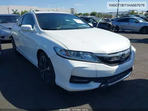 1HGCT1B71HA007079 — 2017 Honda Accord, Левая сторона, фото до ремонта
