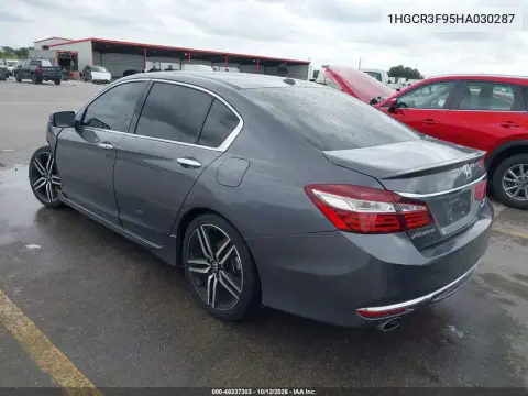 2017 Honda Accord Touring V6 VIN 1HGCR3F95HA030287 фото 3