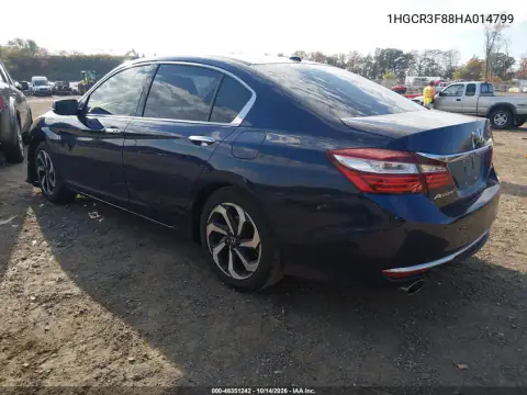 1HGCR3F88HA014799 — 2017 Honda Accord, фото 4 с аукциона IAAI, Передняя часть