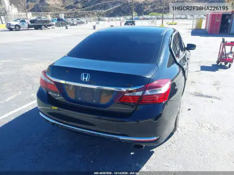 1HGCR2F38HA226195 — 2017 Honda Accord, фото 5 с аукциона IAAI, Правый бок
