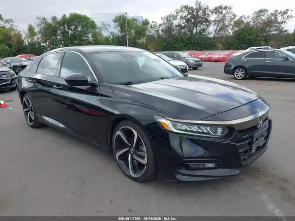1HGCV1F32JA251850 — 2018 Honda Accord, Задняя часть (Rear), фото до ремонта
