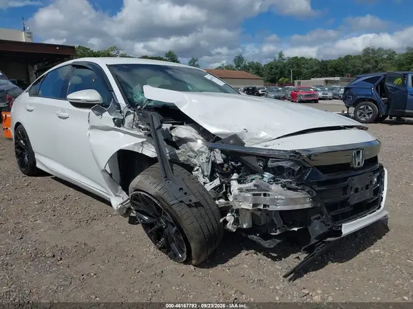 1HGCV1F36JA252659 — 2018 Honda Accord, Передняя часть (Front End), фото до ремонта