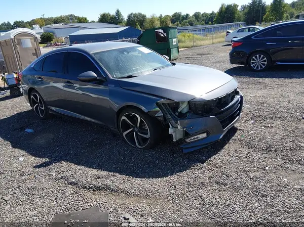 1HGCV1F33JA112617 — 2018 Honda Accord, Передняя и задняя части (Front & Rear), фото до ремонта