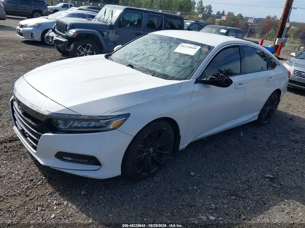 2018 HONDA ACCORD VIN 1HGCV1F39JA260688 фото 2