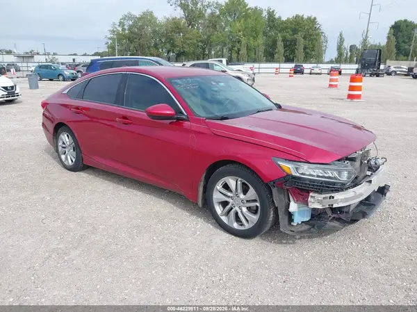 1HGCV1F10JA103775 — 2018 Honda Accord, Передняя часть (Front End), фото до ремонта