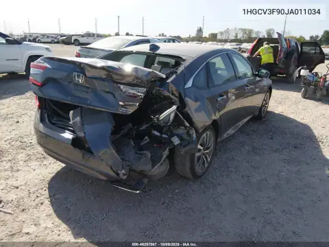 2018 Honda Accord Hybrid Touring VIN 1HGCV3F90JA011034 фото 4