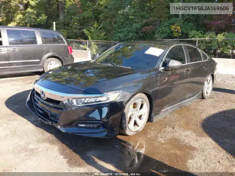 1HGCV1F56JA169606 — 2018 Honda Accord, фото 2 с аукциона IAAI, Левый бок