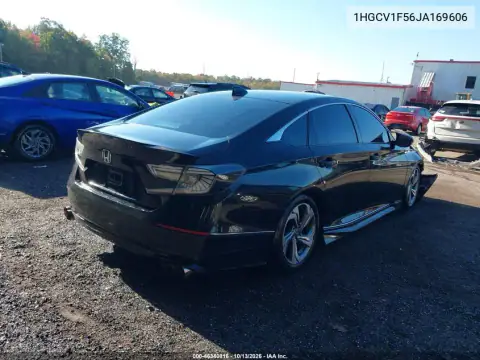 1HGCV1F56JA169606 — 2018 Honda Accord, фото 4 с аукциона IAAI, Левый бок