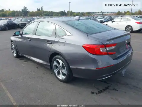 1HGCV1F41JA227533 — 2018 Honda Accord, фото 4 с аукциона IAAI, Передняя часть