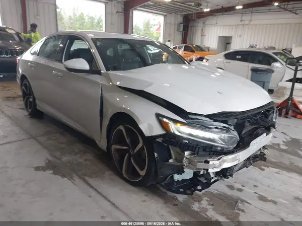 1HGCV1F33KA166436 — 2019 Honda Accord, Передняя часть (Front End), фото до ремонта