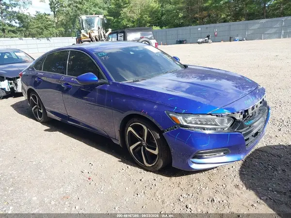 1HGCV1F34KA170186 — 2019 Honda Accord, Угон (Theft), фото до ремонта