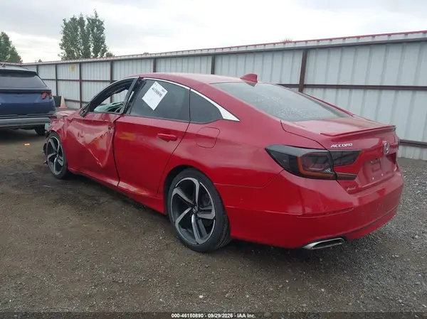 1HGCV1F37KA165466 — 2019 Honda Accord, фото 3 с аукциона IAAI, Передняя часть