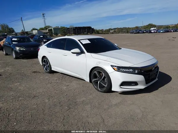 1HGCV1F38KA055333 — 2019 Honda Accord, Левый бок (Left Side), фото до ремонта