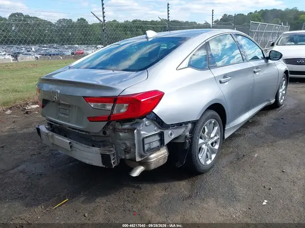 2019 HONDA ACCORD VIN 1HGCV1F16KA011586 фото 4
