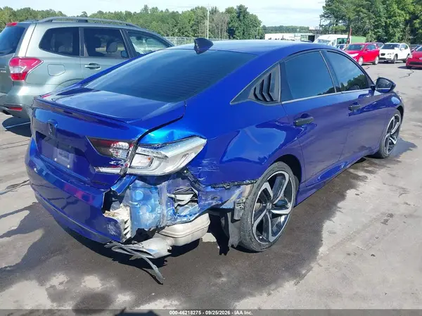 1HGCV1F39KA098417 — 2019 Honda Accord, фото 4 с аукциона IAAI, Задняя часть справа