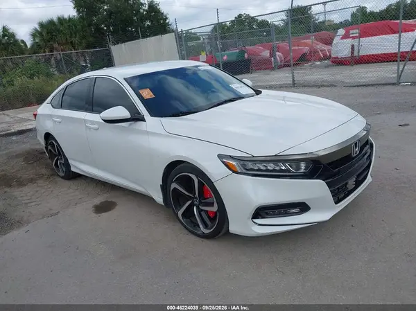 1HGCV1F34KA031272 — 2019 Honda Accord, Передняя часть (Front End), фото до ремонта