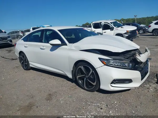 1HGCV1F39KA031221 — 2019 Honda Accord, Передняя часть (Front End), фото до ремонта