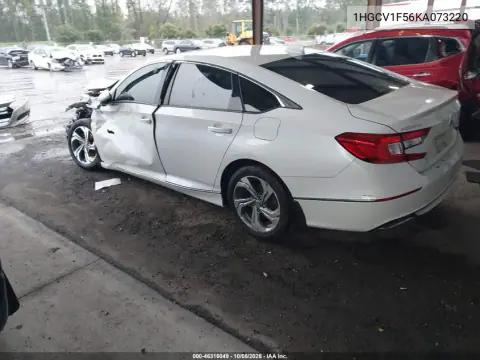 2019 Honda Accord Ex-L VIN 1HGCV1F56KA073220 фото 3