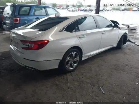 2019 Honda Accord Ex-L VIN 1HGCV1F56KA073220 фото 4