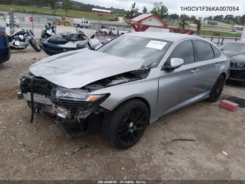 1HGCV1F36KA007054 — 2019 Honda Accord, фото 3 с аукциона IAAI, Боковая часть