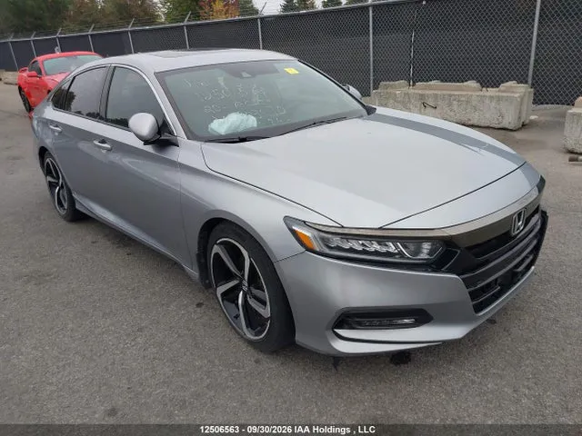 2020 Honda Accord VIN 1HGCV1F35LA803070 фото 1