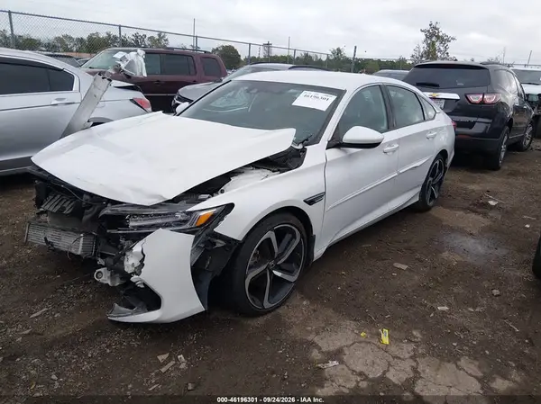 1HGCV1F33LA150822 — 2020 Honda Accord, фото 2 с аукциона IAAI, Передняя часть слева