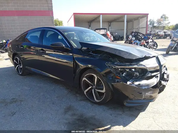 1HGCV1F38LA085787 — 2020 Honda Accord, Передняя часть (Front End), фото до ремонта