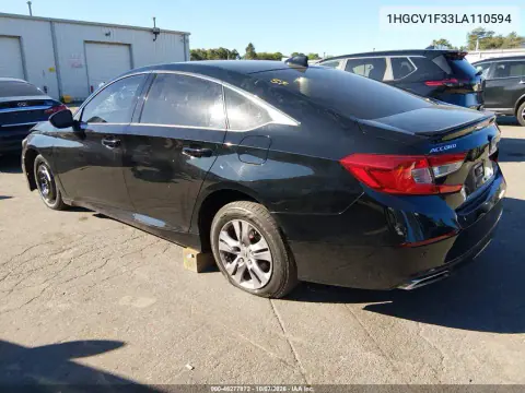 2020 Honda Accord Sport VIN 1HGCV1F33LA110594 фото 4