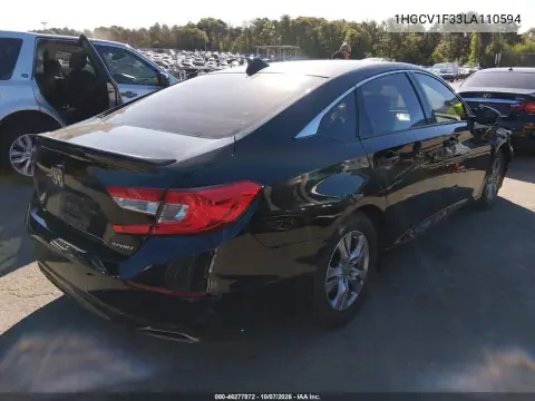 2020 Honda Accord Sport VIN 1HGCV1F33LA110594 фото 5