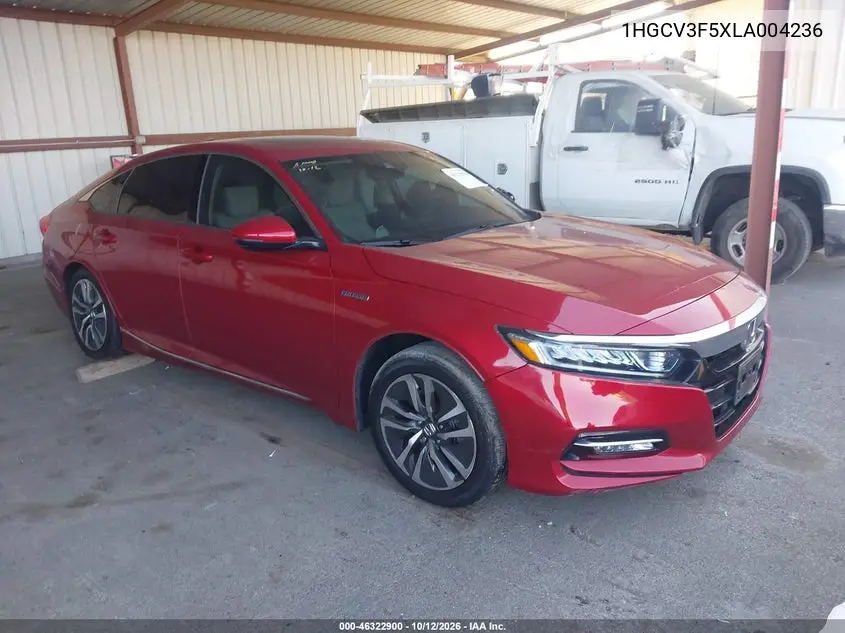 2020 Honda Accord Hybrid Ex-L VIN 1HGCV3F5XLA004236 фото 1