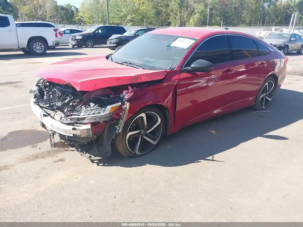 2021 HONDA ACCORD VIN 1HGCV1F39MA067199 фото 2