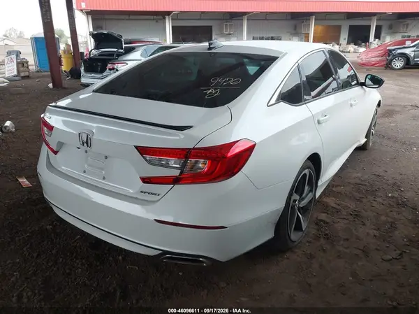 1HGCV1F38MA074256 — 2021 Honda Accord, фото 4 с аукциона IAAI 14.10.2026, Передняя часть