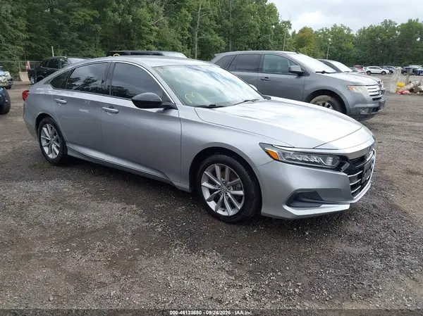 1HGCV1F10MA072872 — 2021 Honda Accord, Передняя часть слева (Left Front), фото до ремонта