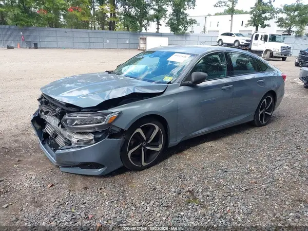 1HGCV1F37MA029292 — 2021 Honda Accord, фото 2 с аукциона IAAI, Передняя часть