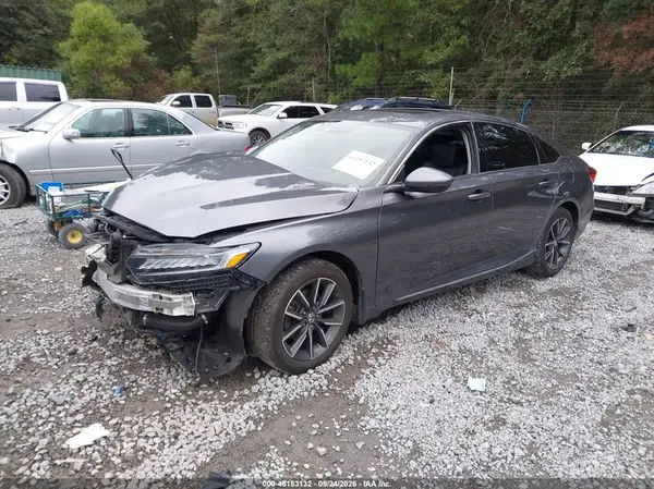 1HGCV1F5XMA049554 — 2021 Honda Accord, фото 2 с аукциона IAAI, Передняя часть справа