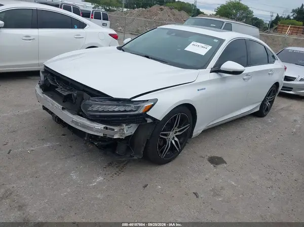 1HGCV3F99MA009657 — 2021 Honda Accord, фото 2 с аукциона IAAI, Передняя часть