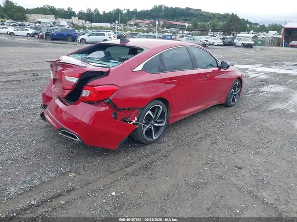 1HGCV1F35MA010773 — 2021 Honda Accord, фото 4 с аукциона IAAI, Задняя часть